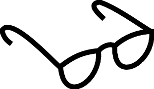 Round Glasses Clipart - ClipArt Best
