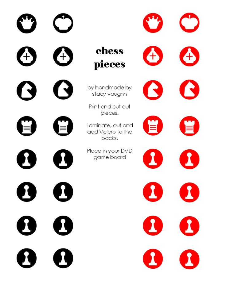 Printable Chess Pieces ClipArt Best