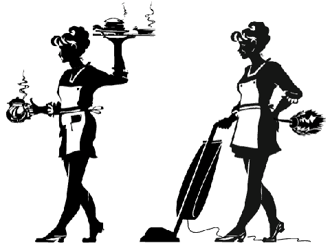 Maid clipart free