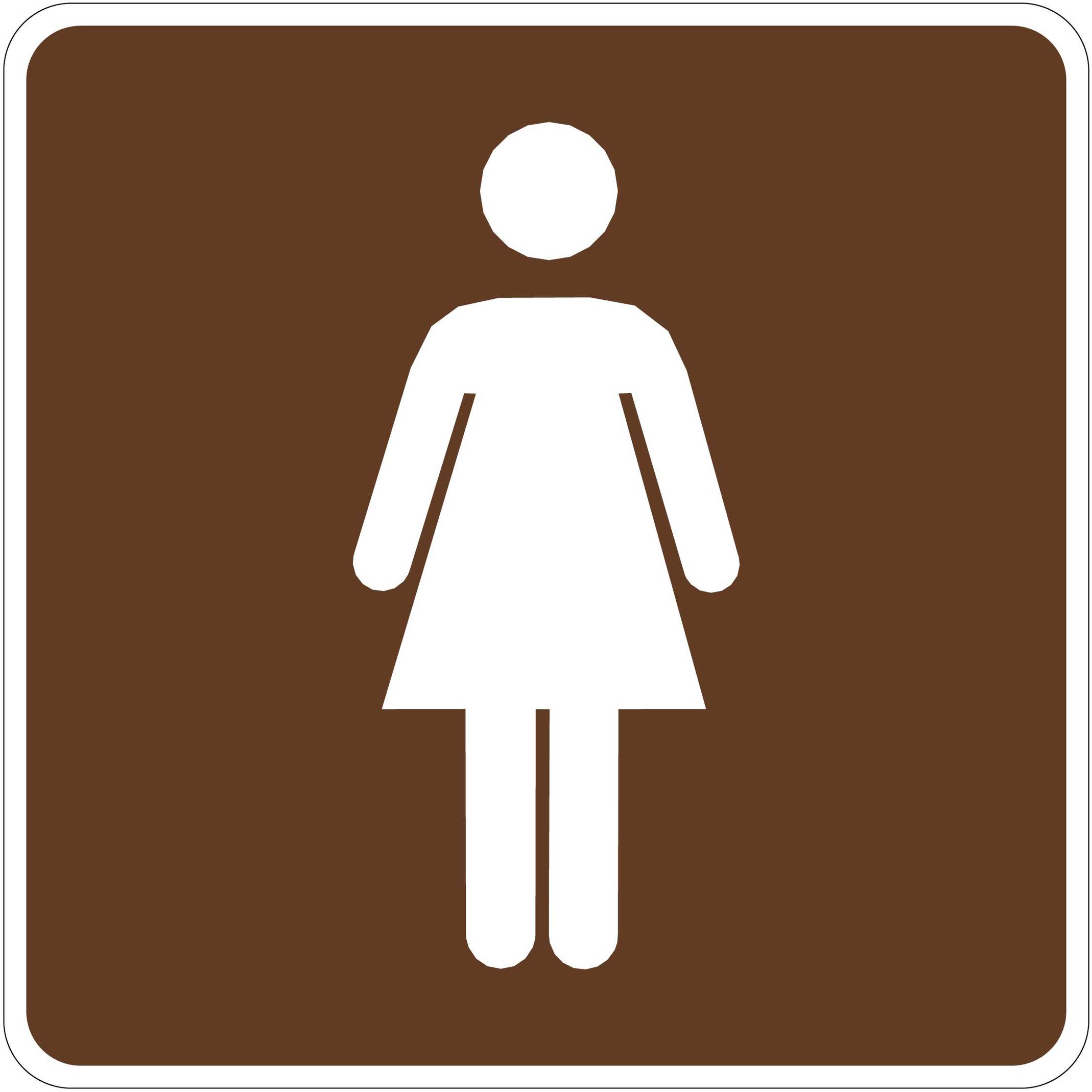 Womens Bathroom Symbol Clipart - Free to use Clip Art Resource