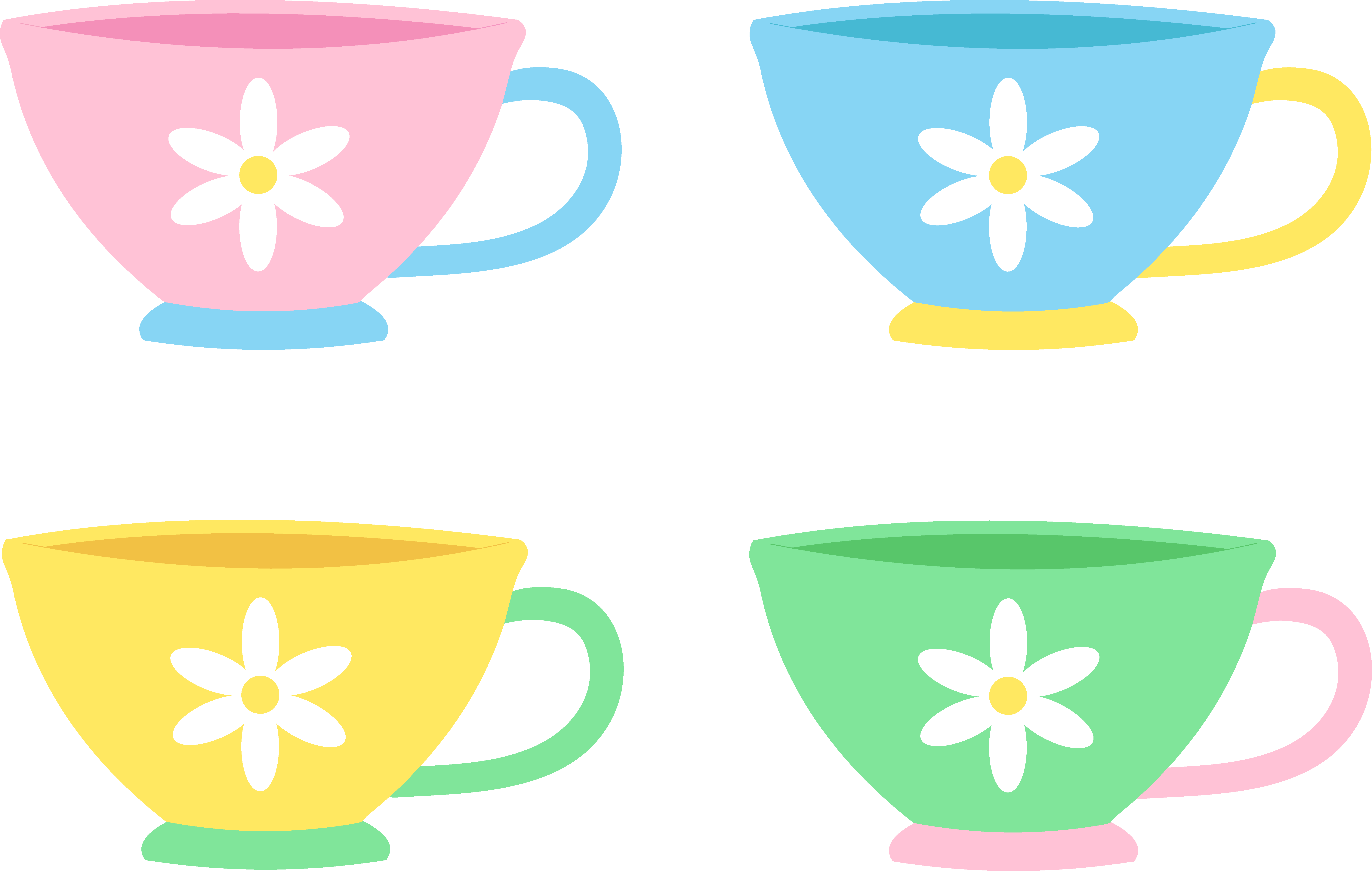 Tea Cups - ClipArt Best