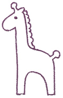 611 views Giraffe Outline Printable Clipart - Free to use Clip Art Resource