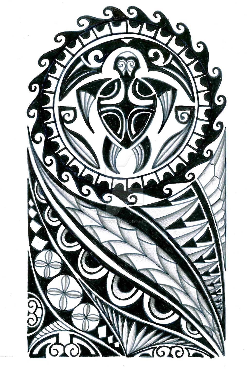 Tribal Maori Polynesian Tattoo Drawing | Fresh 2017 Tattoos Ideas