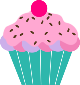 Cupcake clip art vector free