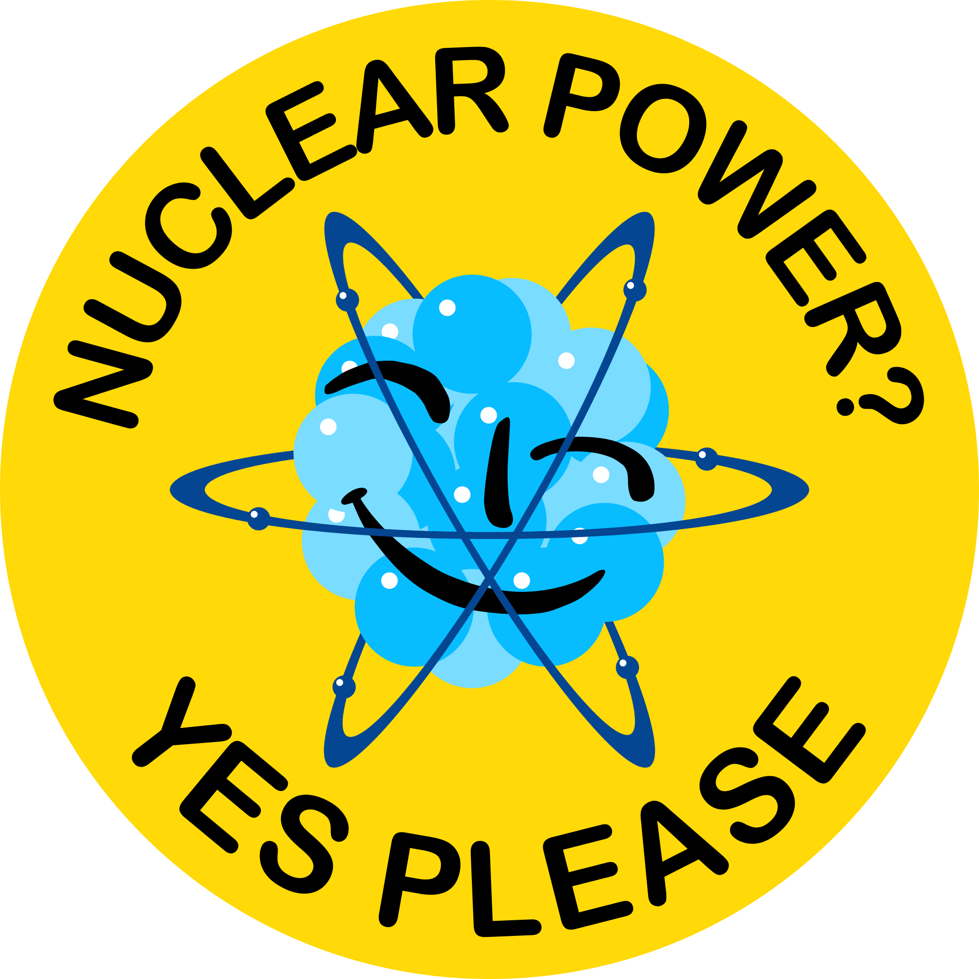 Nuclear Energy Power Symbol - ClipArt Best