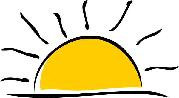 Rising Sun Clipart