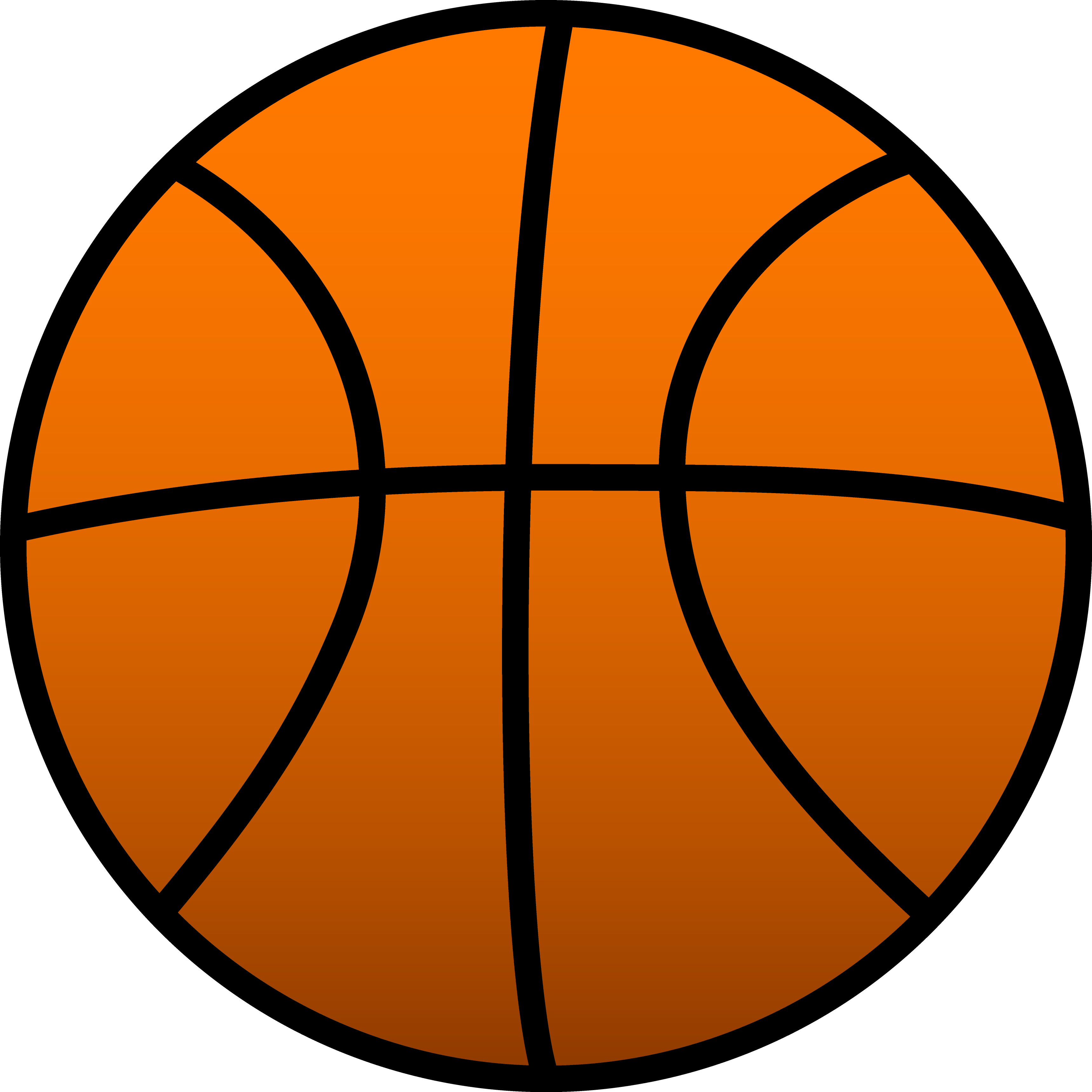 Basketball clipart vector