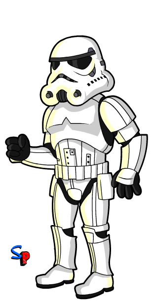 Storm trooper clip art