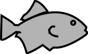 Fish clip art outline