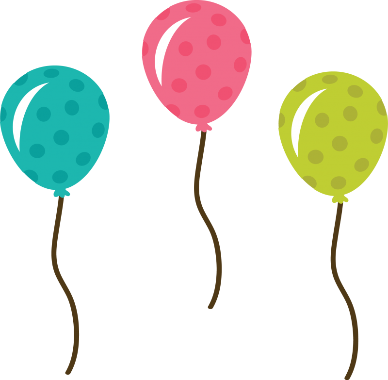 Birthday balloons free birthday clipart balloons muuf 2 - Clipartix
