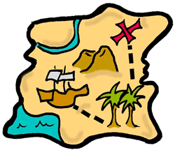 Treasure Map Clipart