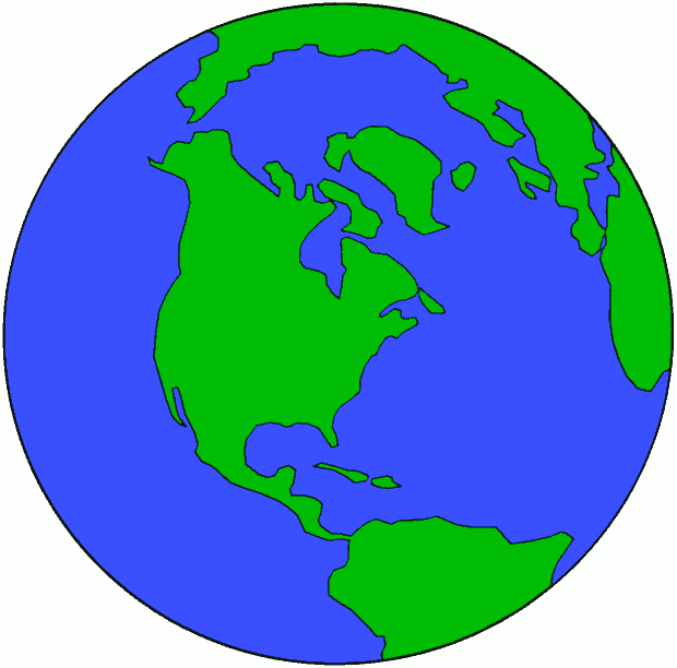 Earth Globe Clip Art - Free Clipart Images