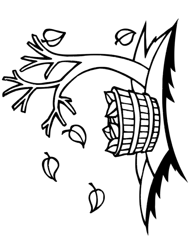 Bare Tree Coloring Page - AZ Coloring Pages