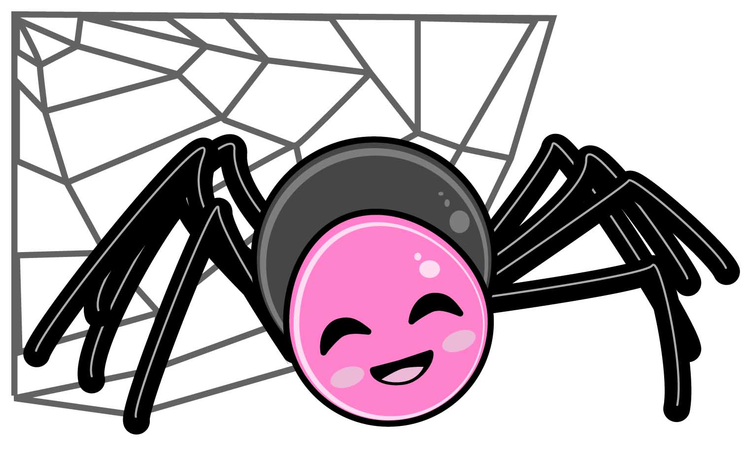 Clipart cartoon spider