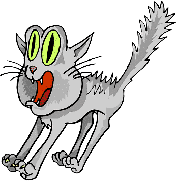 Scared Cat Picture | Free Download Clip Art | Free Clip Art | on ...