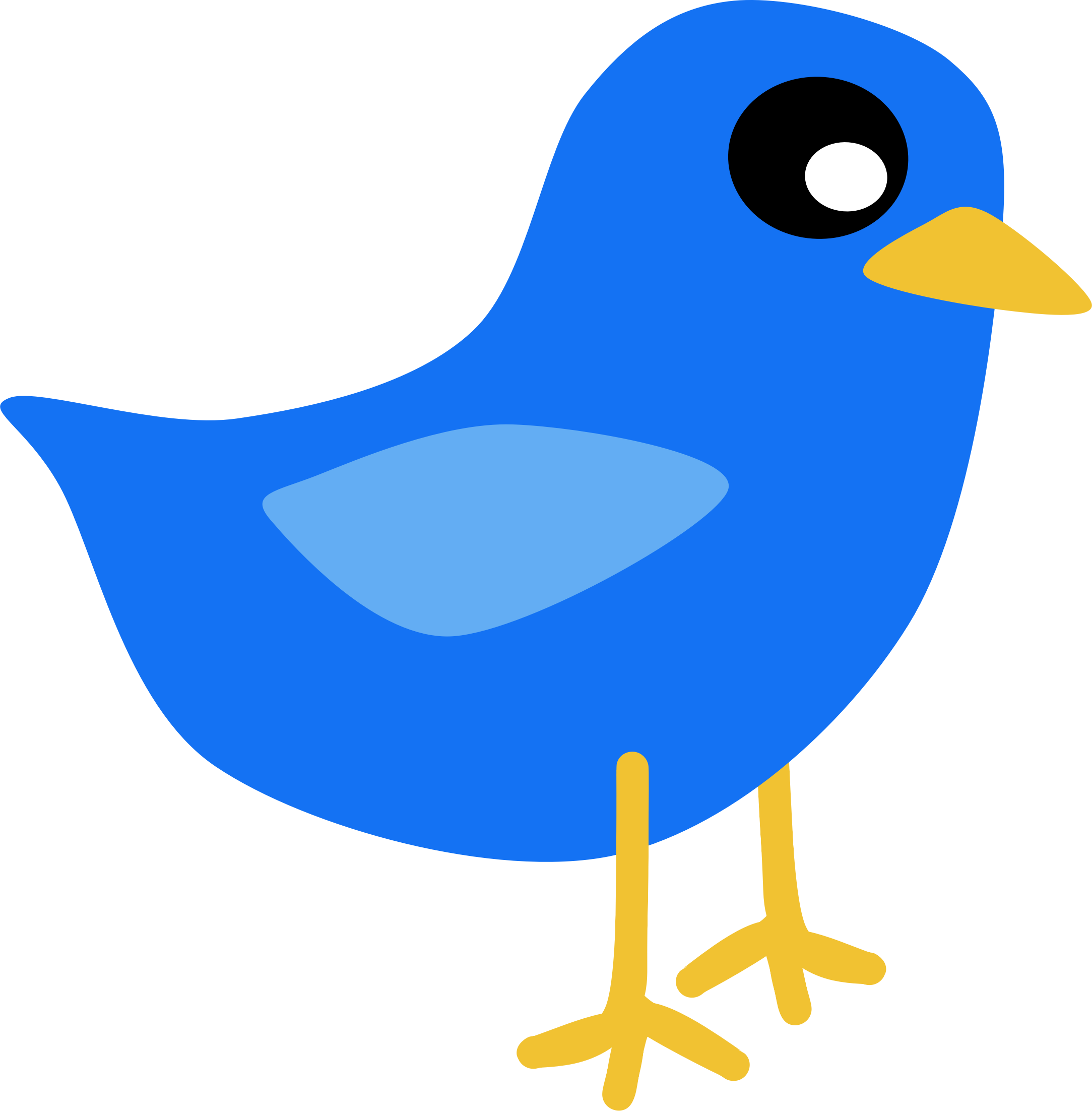 Free Blue Bird High Resolution Clip Art | All Free Picture