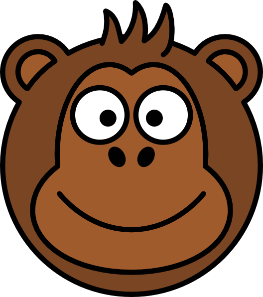 A Picture Of A Cartoon Monkey | Free Download Clip Art | Free Clip ...