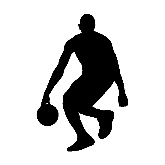 Basketball Silhouette Clipart