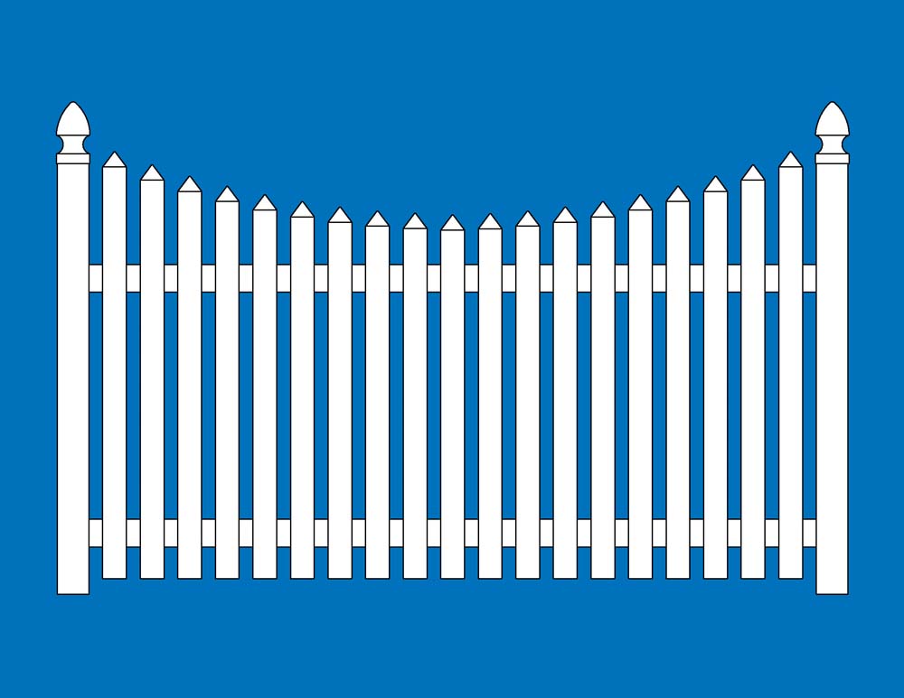 Printable Picket Fence Clip Art - ClipArt Best
