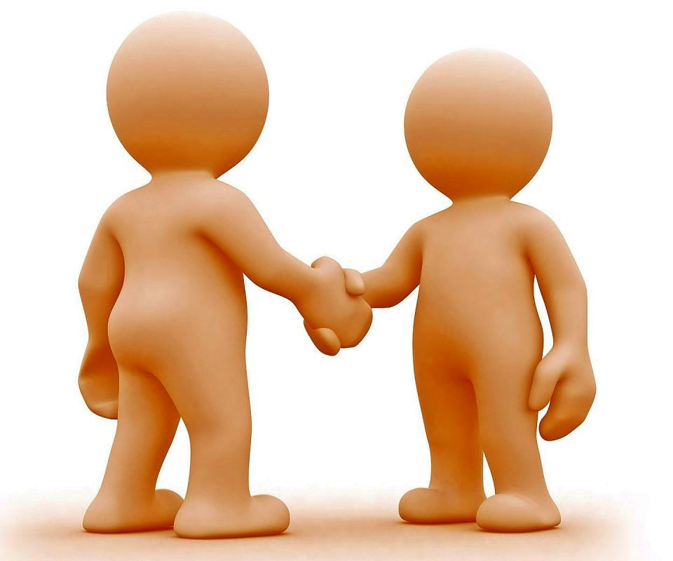 People Shaking Hands Clip Art