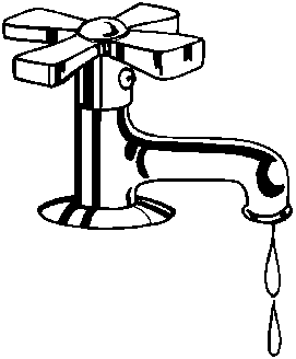 Water Faucet Clipart - Tumundografico