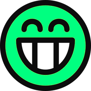 Surf Green Smiley Face | Free Images - vector clip ...
