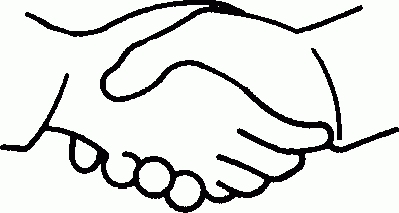 Shake hand clipart png