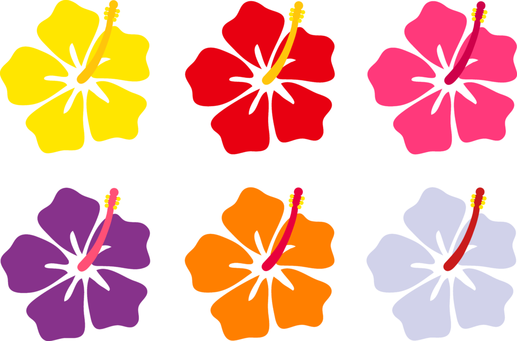 Coloring Pages: Hawaiian Flowers Cartoon Cliparts.co, printable ...