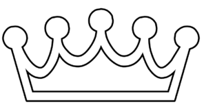 Crown clip art outline