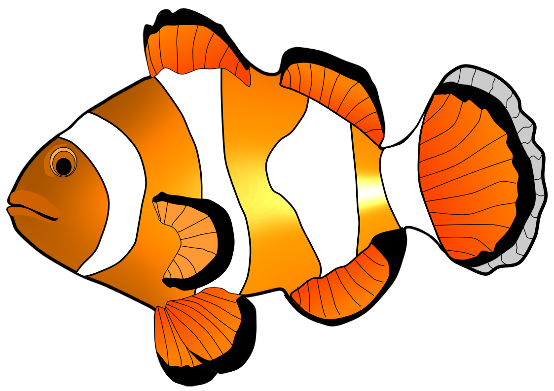 Clip Art Of Fish - Tumundografico