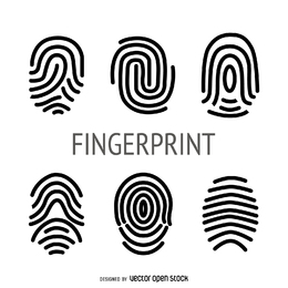 fingerprint Vector Free Download