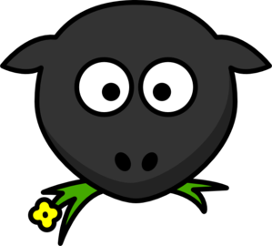 Clipart sheep face