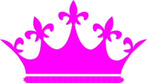 Pink tiara clip art