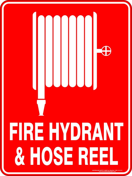 FIRE HYDRANT & HOSE REEL – Australian Safety Signs