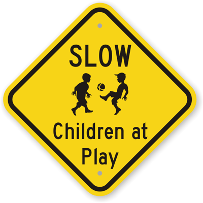 Slow Down for Children Signs | SmartSign
