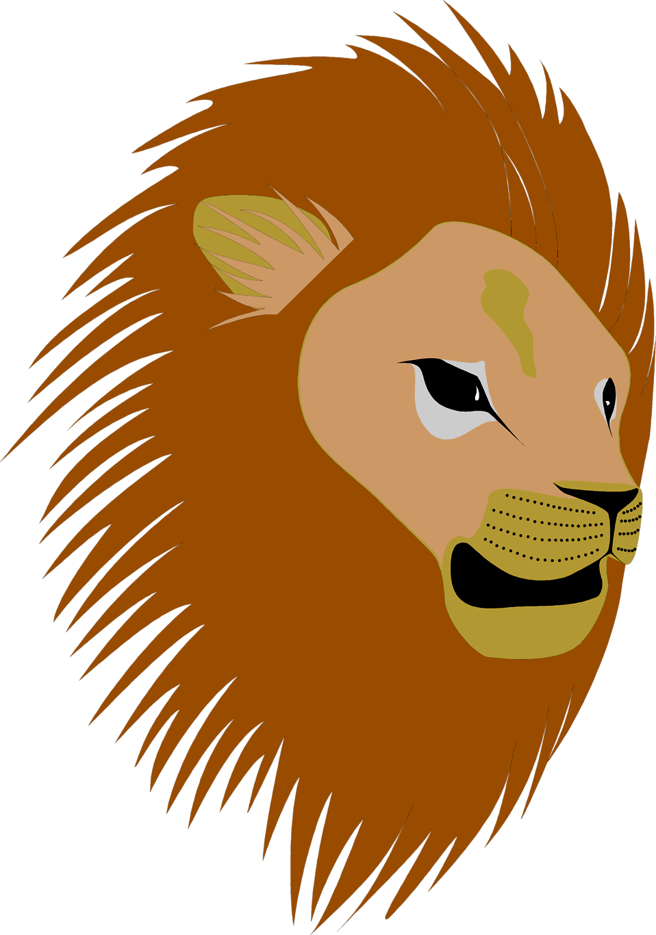 Lion | Free Stock Photo | Illustration of a lions head | # 2974