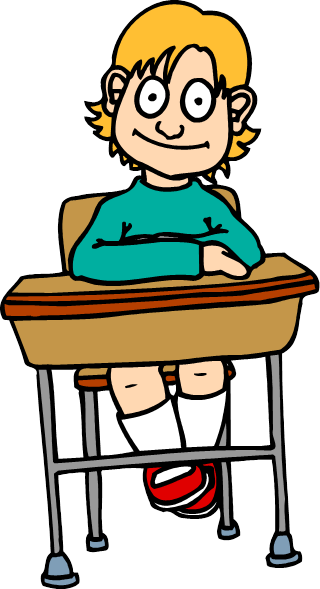 Student Taking Test Clipart