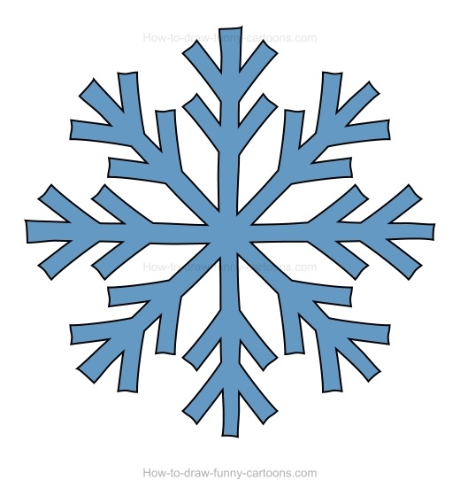 cartoon snowflake how to draw a snowflake  - ClipArt Best -  ClipArt Best
