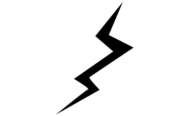 lightning clip art vector - photo #27