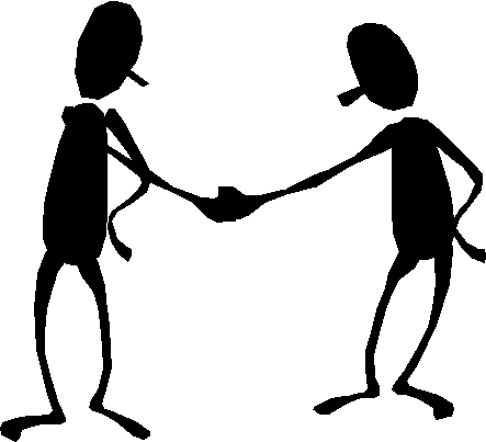 Clipart people shaking hands