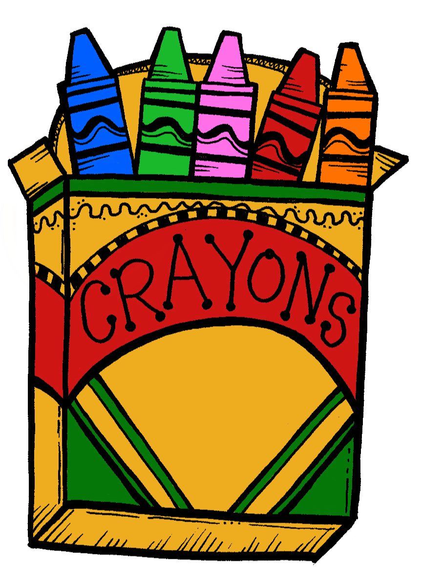 Pack Of Crayons Clipart