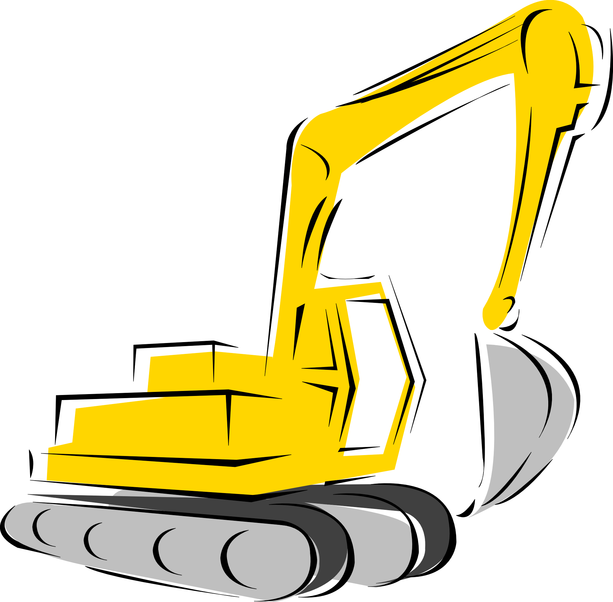 Construction Equipment Clipart - Tumundografico
