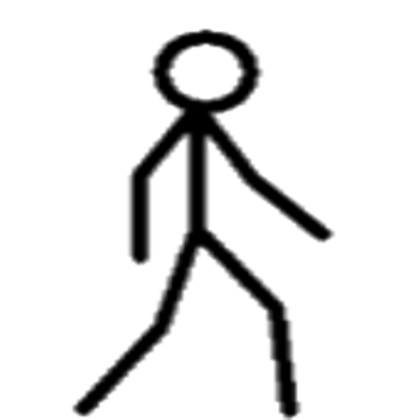 Stick Figure Walking Right - ROBLOX