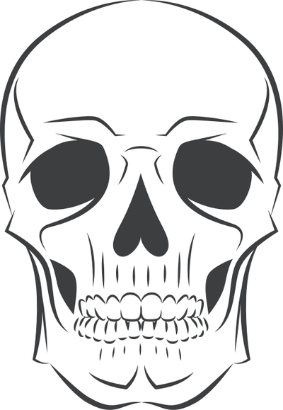 Animated skull