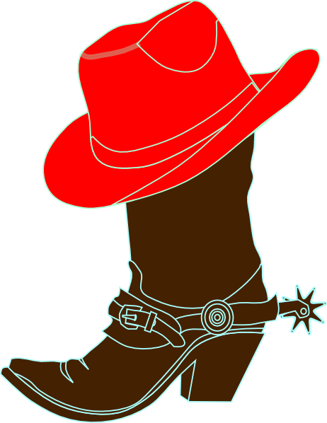 Blue Cowboy Hat Clipart