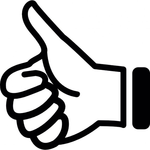 Thumbs Up Text Symbol - ClipArt Best