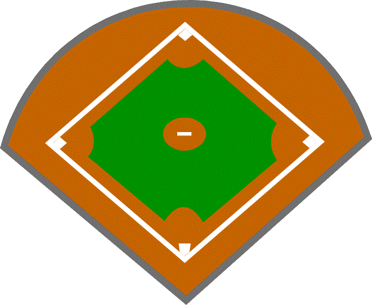 Softball Field Clipart