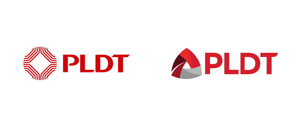 Brand New: New Logos for PLDT and Smart