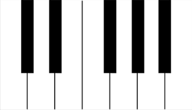 Piano Key Template Clipart - Free to use Clip Art Resource