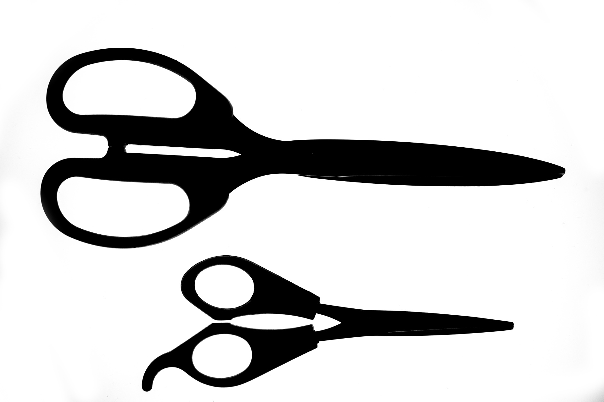 Scissors Silhouette Free Stock Photo - Public Domain Pictures